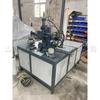 Máquina de empuje de bordes de tubo de acero de formación única, tubo de aluminio, máquina automática de rebordeado de tubo redondo, máquina pequeña de rebordeado y rizado exterior de cilindro