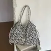 Versátil Bolso Tote Clásico Estampado de Leopardo Estrella 2026 Nuevo Invierno Retro Moda para Ir al Trabajo Bolso de Hombro Debajo del Brazo Tendencia
