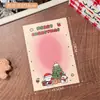 Cartão de Natal Fofo Cabeça do Cartão Cartão de Trás Material de Embalagem Desenho Animado Cartão Pequeno Embalagem de Presente Cartão Decorativo Papel de Cartão de Saudação