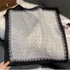 2025 Nueva Moda Versátil Pañuelo Cuadrado Pequeño Estampado de Lunares Bufanda de Cuello de Lunares Atmosférica para Mujer Venta al por Mayor