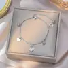 Pulseira Cruzada Europeia e Americana de Aço Titânio Nova, Não Desbota, para Mulheres, Fashion, Versátil, de Alto Padrão, Pulseira de Luxo Leve, Não Desbota