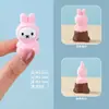 Micro-paisaje flocado adornos pequeños de resina creativos, accesorios decorativos de bolsa sorpresa, decoraciones de escritorio, pequeños artilugios, accesorios para manualidades