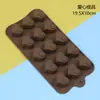 Molde de Chocolate de Silicona Nuevo Multiestilo Charola para Hielo de Gelatina Molde para Hornear Pudín Molde para Waffles Fondant DIY