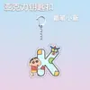 Cadena de Teléfono Móvil de Acrílico con Letra de Crayon Shin-Chan Colgante Lindo Joyería para Estudiantes Colgante para Mochila Escolar Regalo