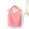 Nuevo Chaleco Cálido de Algodón Puro para Niños Otoño/Invierno con Forro Polar, Chaleco Engrosado para Bebés e Infantes, Chaleco Cardigan para Bebé