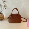 Bolso de Mano Retro de Moda con Concha para Mujer de Comercio Exterior Transfronterizo 2026 Nuevo Estilo Bolso de Hombro en Forma de Corazón Bolso Cruzado de Nicho de Moda