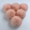 Pelota de imitación de pelo de conejo directa de fábrica para cortinas, cojines, peluches para mascotas, accesorios de bricolaje hechos a mano, decoración de zapatos y sombreros, y materiales para accesorios
