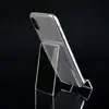 Suporte de Exibição Transparente Espessado Dobrado a Quente Acrílico Personalizado Processamento de Adereços de Exibição para Computador Celular Suporte de Exibição para Celular