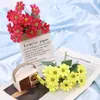 15 flores de cerezo artificiales, frescas y elegantes, adecuadas para bodas y decoración del hogar, decoración estilo ins para sala de estar para bodas