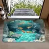 Alfombrillas de Suelo Estilo Nuevo Americano Transfronterizas, Felpudos de Entrada, Felpudos Resistentes a Manchas, Fácil Cuidado, Resistentes al Desgaste, Alfombrillas Decorativas para Baño, En Stock