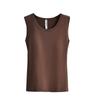 Colete Térmico Sem Costura Outono/Inverno para Mulheres com Bojos, Não Precisa Usar Sutiã, Camisole Aquecida Sem Mangas, Top Base Justo