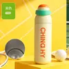 Vaso de agua estético de alta gama transfronterizo, lujo ligero y sofisticado, vaso térmico portátil de gran capacidad, vaso de mano de acero inoxidable 316