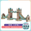 Puesto venta caliente puzzle de madera tridimensional 3D casa de madera modelo de coche edificio hecho a mano juguetes educativos de madera