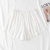 Pantalones de Seguridad Delgados de Encaje de Verano para Mujer, Shorts Anti-Exposición, Leggings Sueltos Elásticos de Talla Grande, Pantalones de Seguridad de Satén