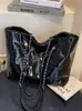 Bolso de Cuero Aceitoso de Gran Capacidad Vintage de Alta Gama Transfronterizo 2026 Nuevo Bolso de Hombro para Mujer de Uso Diario Bolso Tote Acolchado