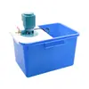 Bomba de Tanque de Água para Máquina de Polimento de Lentes, Tanque de Água de Circulação para Máquina de Polimento de Bordas de Óculos, Pia para Máquina de Polimento de Bordas de Lentes, Balde de Água Residuária