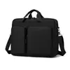 Bolsa para Laptop Portátil 2026 a Prueba de Golpes con Airbag, Bolsillos Dobles, Estilo Grueso, Gran Capacidad, Bolso de Hombro Cruzado, Logo Personalizado