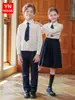 Conjunto de uniforme escolar estilo universitario para estudiante de primaria, toga para foto de graduación, atuendo para actuación del Día del Niño, uniforme de kínder, uniforme de clase de coro