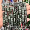 10X14 Piedra Natural Cristal Ágata Rectangular Plano Cuentas DIY Pulsera Collar Accesorios de Joyería Productos Semi-Terminados Venta al por Mayor