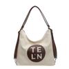 2024 Bolsa para o Dia a Dia Nova Mochila Casual Fashion Feminina Cool Bolsa Tote de Lona Bolsa Transversal de Ombro Único Grande Capacidade Tendência