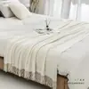 Manta de Sofá Manta Estilo Ins Manta para Cochilo no Escritório Xale Manta para Ar Condicionado Decoração de Cama e Café da Manhã Cama Toalha de Cabeceira