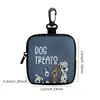 Bolsa Azul Semi-Transparente para Premios de Perro Transfronteriza DIY Set de Entrenamiento para Mascotas con Gancho y Cremallera Bolsa de Entrenamiento para Perros Dropshipping