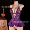 Roupas Íntimas Sexys Populares Transfronteiriças Renda Camisola Vestido Verão Estilo Fino Roupa Íntima Erótica de Casal Fonte Direta da Fábrica para Mulheres