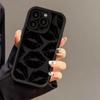 Estampado de Labios Sexy Adecuado para Funda de Teléfono iPhone 17 Pro Max 15/14 Gama Alta 13 Fábrica Transfronteriza 12/11 Europeo y Americano