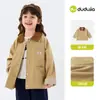 Ropa Infantil de Dudu: Chaqueta para Niña, Conjunto de Otoño, Camiseta de Manga Larga para Bebés Niñas, Nuevo Estilo de Otoño 2026, Pantalones y Ropa para Niñas