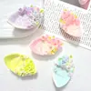 Accesorios de resina de dibujos animados flores románticas barco DIY accesorios para el cabello agujero para colgar zapatos caja de joyería funda de teléfono llavero