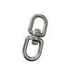 Anillo giratorio de acero inoxidable anillo anillo anillo anillo giratorio en forma de 8 anillo universal hebilla giratoria para cadena de perro anillo en forma de 8 anillo de conexión hebilla de cadena