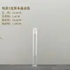 Caixa de Embalagem de Grande Capacidade, Tubo para Incenso, Tubo Transparente Estendido, Recipiente de Armazenamento de Incenso, Suporte de Incenso de Acrílico, Suporte de Palito de Incenso de Plástico, Suporte de Palito de Incenso de Madeira de Agar