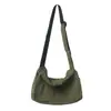 Bolsas de Mujer Transfronterizas Verano 2026 Nuevo Estilo Estilo Ropa de Trabajo Bolso de Hombro Cruzado Individual Bolso Simple para Distancias Cortas Bolso de Lona para Viajes