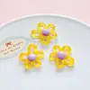 Venta al por mayor de fábrica Accesorios para Zuecos Accesorios para Joyería de Resina DIY Flores para Zapatos Funda para Teléfono Móvil Material de Parche de Pegamento de Crema