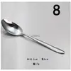Acero inoxidable 410 vajilla de restaurante traje de vajilla occidental brillante cuchara para hielo los cuatro principales cuchillo tenedor cuchara cuerpo desnudo