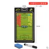 Tablero Táctico de Fútbol Plegable Tablero de Entrenador Tablero Táctico de Fútbol Sala Soporte Tablero Táctico de Fútbol Disco Táctico