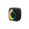 Altavoz de Fiesta de 6.5 pulgadas, Altavoz Bluetooth Inalámbrico tipo Bolso con Luces de Colores, Altavoz de Karaoke, Subwoofer