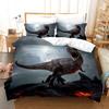 Set de Tres Piezas con Estampado de Animales Dinosaurio Exportación Transfronteriza de Amazon Funda Nórdica Funda de Almohada Ropa de Cama Impresión Digital 3D