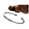 Pulsera Dudaan de Flores de Doble Capullo de Nuevo Estilo para Mujer, Pulsera Retro Abierta de Filigrana Floral Moderna y Única, Joyería de Plata al Mayoreo