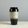 Jingdezhen Cerâmica Esmaltada Simples Moderna Nova Pequeno Vaso Ornaments Sala de Estar Estudo Hidropônico Arranjo de Flores em Vaso Decoração