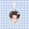 Yunqi Hao Yiran Etiqueta de Equipaje Tarjeta de Embarque Mochila Colgante Decoración Adorno Colgante Soporte de Colgante de Etiqueta Mercancía Tiktok