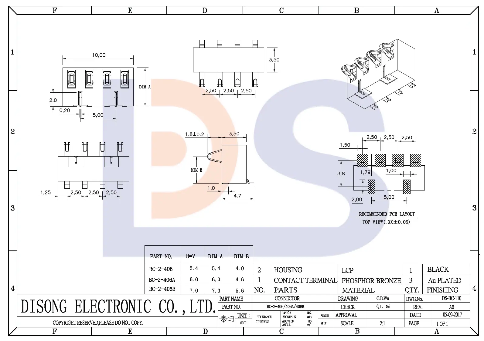 BC-2-406 406A 406B图纸