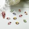 Nuevo estilo chino joyería de uñas de dibujos animados abanico antiguo luminoso joyería de uñas Guochao accesorios para uñas de uso diario joyería de uñas