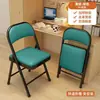 Silla simple con respaldo, taburete para el hogar, silla de oficina, silla de computadora, silla plegable para estudio en dormitorio