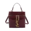 Bolso pequeño de moda estilo vintage para mujer, bolso cruzado lindo y a la moda, simple y elegante para ir al trabajo, bolso tipo cubo a la moda