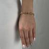 Moda Simple 18k Conservación de Color Acero Inoxidable Geométrico Amor Concha Cruz Mariposa Estrella de Seis Puntas Pulsera Collar Mujeres
