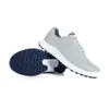 Novos Sapatos de Golfe Masculinos de Verão com Cadarço Antiderrapantes Resistentes ao Desgaste Respiráveis para Gramado Sapatos Esportivos e Casuais Versáteis