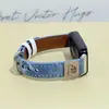 Adecuado para Correa Huawei Band 11 Pro, Hebilla de Pin NFC Décima Generación, Pulsera de Muñeca de Mezclilla Shin-Chan de Dibujos Animados de Moda