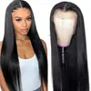 Amazon Transfronterizo Moda Europea y Americana Nueva Peluca de Cabello Largo y Liso Cobertura Completa de Cabeza Peluca Caliente Africana con Encaje Frontal
