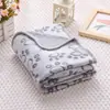 Manta Gruesa para Mascotas con Huellas de Pata de Franela, Manta para Perros y Gatos para Todas las Estaciones, Suministros para Mascotas, Venta al por Mayor